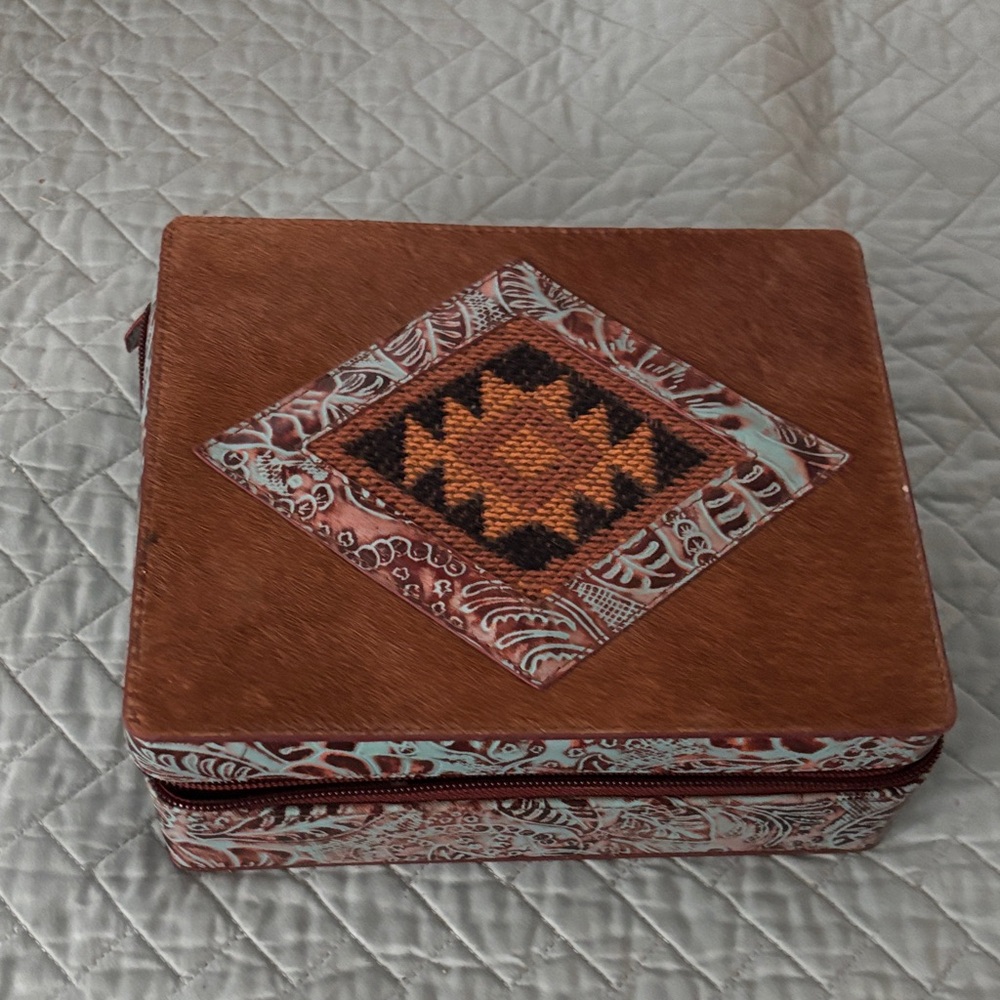 Handcrafted Brown Decorative Box